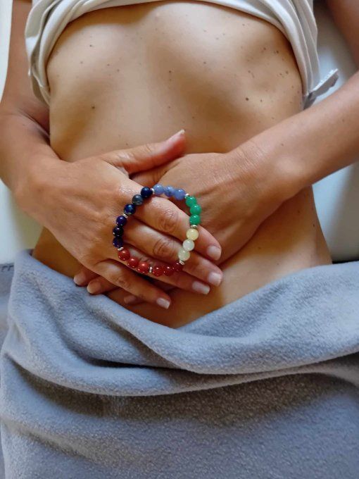 Accompagnement ENERGIE - Guide & bracelet 7 chakras