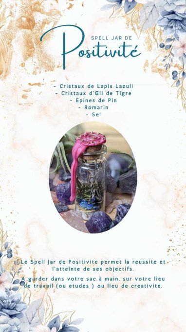 Spell jar à thèmes